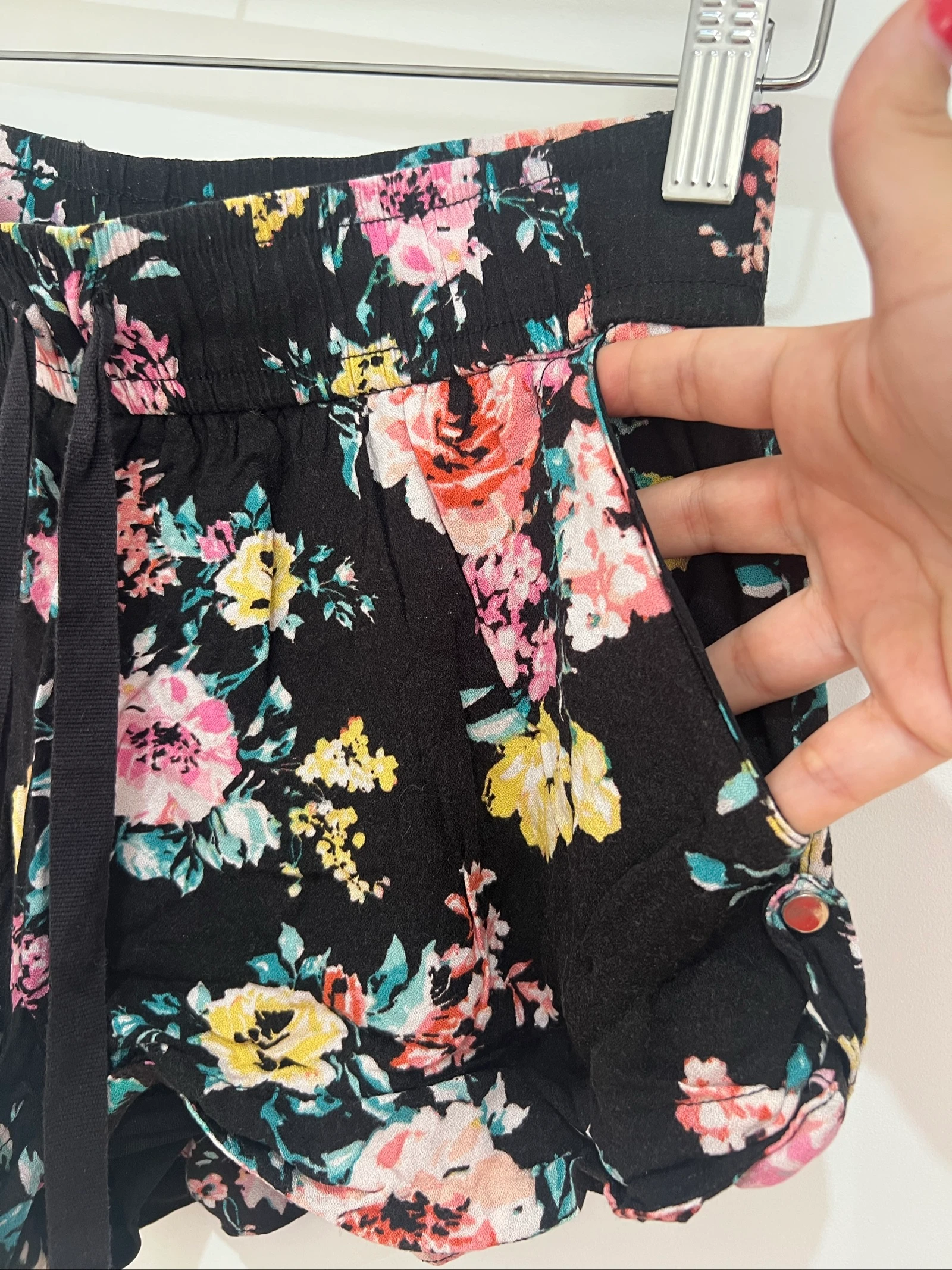 Calções Flower| Bershka| T* M| Verão – photo 5